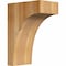 Ekena Millwork Huntington Rough Sawn Corbel, Western Red Cedar, 6"W x 10"D x 14"H COR06X10X14HUN00RWR - alternate 1